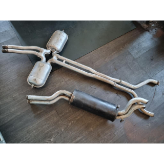 Kompletter Auspuff ORIGINAL Bosal 8-Zylinder W126 380 500 SEL 1. Serie