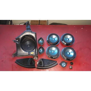 12x Lautsprecher Soundsystem Subwoofer Harman Kardon Mercedes W164 ML M-Klasse