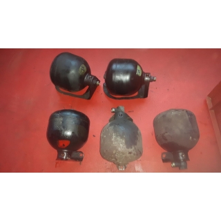 5x Federspeicher HPF hydropneumatische Federung Mercedes W116 W126 1263201315