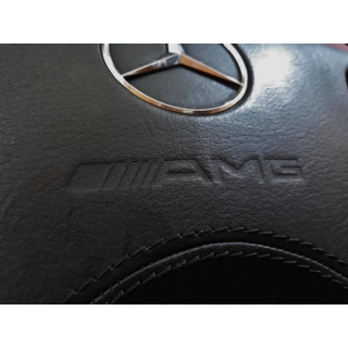 Lederlenkrad schwarz AMG Mercedes W210 C208 A208 E55 CLK55 2104601403 9C29