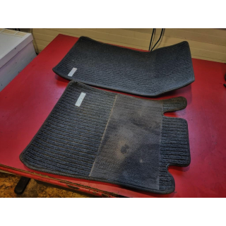 Fußmatten Teppich Metallemblem Velours schwarz original Mercedes SLK R170