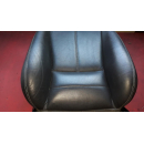 Sitzbezug Lehne Sitzheizung Leder schwarz anthrazit Mercedes W163 ML 1639102247