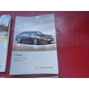 Betriebsanleitung Kurzübersicht Bordmappe komplett E-Klasse Mercedes W212