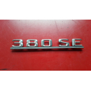 Emblem 380SE Typenschild gesteckt Mercedes W126 1268170315