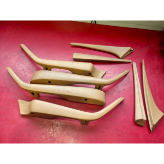 4x Armlehne Türgriff vorn hinten links rechts dattel Mercedes W126 SE