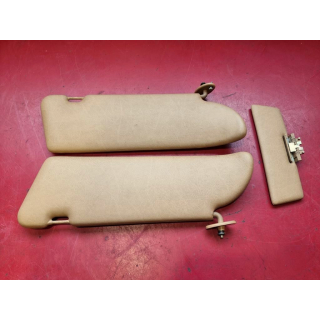 Sonnenblenden links rechts dattel Mercedes W126 SE SEL 1268100910 1268101010