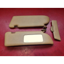 Sonnenblenden links rechts dattel Mercedes W126 SE SEL 1268100910 1268101010