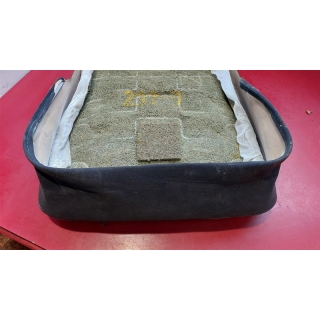 Sitzbezug vorn Sitzfläche Stoff schwarz Mercedes W124 1249100146