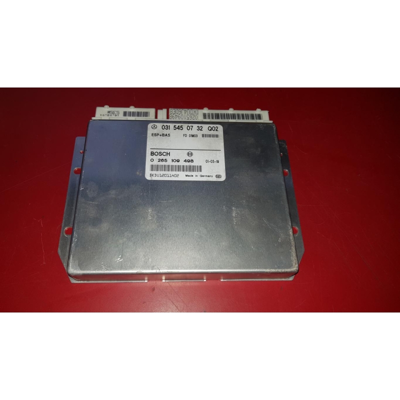 Steuergerät ESP BAS Mercedes W202 W208 W210 CLK 0315450732, 10,25