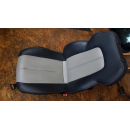 Beifahrersitz mit Sitzheizung Leder schwarz grau quarz Mercedes SLK R170