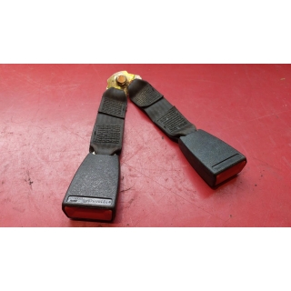 2x Gurtschloss Sicherheitsgurt hinten Mercedes W123 Coupe Limousine 1238604969