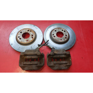 2x Bremssattel Scheiben Klötze ATE vorn Mercedes R129 W129 1294200083 1294200183