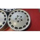 4x Gullideckel Alufelgen original Mercedes W126 R107 7x15 ET 25 1264003002