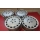 4x Gullideckel Alufelgen original Mercedes W126 R107 7x15 ET 25 1264003002