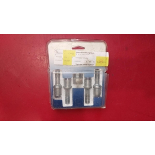4x Felgenschlösser NEU 70mm ORIGINAL Mercedes W124 W201 R129 W140 B66408234