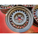 4x Stahlfelgen 1264002802 7x15 ET 25 original Mercedes W126 R107 VW T3