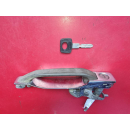 Türgriff links aussen vorn mit Schlüssel Mercedes W126 SE SEL 1267609959