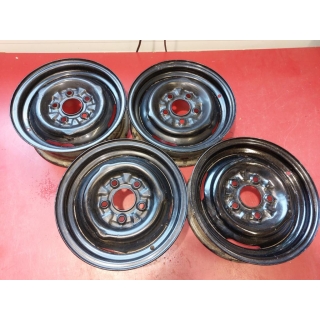 4 Stahlfelgen 4 1/2 J x 13 ET 33 LK 112 Mercedes W180 W110 W113