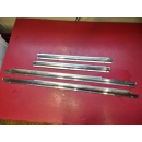 4x Abdeckung Zierleiste Einstieg Chrom Edelstahl ORIGINAL Mercedes W109 SEL
