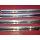 4x Abdeckung Zierleiste Einstieg Chrom Edelstahl ORIGINAL Mercedes W109 SEL
