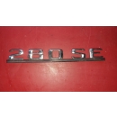 Emblem 280SE Typenschild Firmenzeichen Mercedes W126 SE 1. Serie 1268170115