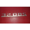 Emblem 280SE Typenschild Firmenzeichen Mercedes W126 SE...