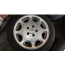 4x Alufelgen INTRA 7x15 ET40 Mercedes W201 Continental 195/55 15 M+S 8mm