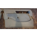 4x Türverkleidung Leder creme beige Softleder Raffleder Mercedes W126 SEL