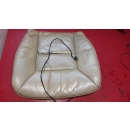 Sitzbezug Sitzfläche Sitzheizung Softleder creme Mercedes W126 1269101946 8E80