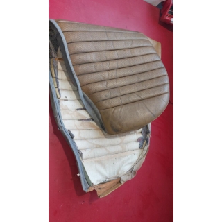 Sitzbezug Rücksitz Leder braun Mercedes W108 W109 250 280 300 S SE SEL