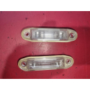 2x Kennzeichenleuchte ORIGINAL Mercedes W123 Limousine Coupe ab 1979 1238200262