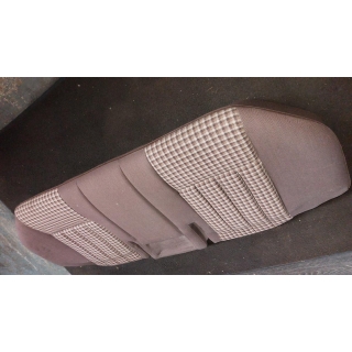 Sitzbank Rücksitz Stoff Karo braun Mercedes W124 Limousine 1989-1993 1249207521