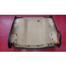 Verkleidung Sitz Lehne schwarz rechts Softleder Mercedes W126 SE SEL 1269107639