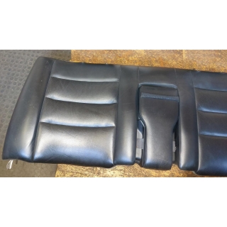 Sitzbezug Rückbank Softleder schwarz Lehne Mercedes W126 SE SEL 1269204347