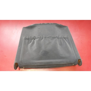 Verkleidung Sitz Lehne hinten links schwarz mit Tasche Mercedes W126 1269100339