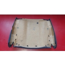 Verkleidung Sitz Lehne hinten links schwarz mit Tasche Mercedes W126 1269100339
