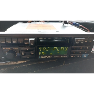 Autoradio Kassette Blaupunkt Stockholm RCR 42 Mercedes Porsche BMW TOP