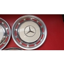 4x Radkappe Mercedes W123 R107 W116 W111 W114 W115 W109 W108 15 Zoll 1154010424 #1