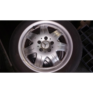 4x Alufelgen Sommerreifen 205/55  7x16 ET 34 original Mercedes 1714010902