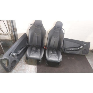 Lederausstattung Sitze schwarz Airscarf Sitzheizung Mercedes R171 SLK