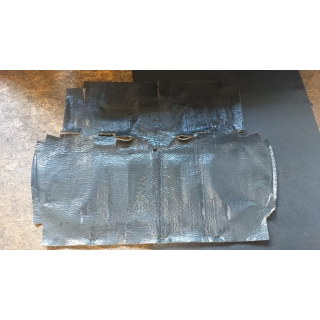 Dämmmatte Folie Filz unter Rücksitz Mercedes W126 SE SEL SEC A1266820110