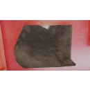 Teppich Fußraum Beifahrerseite rechts schwarz Mercedes W126 1. Serie 1266800280