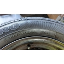 4x Stahlfelge 6 J x 14 H2 Mercedes W126 W123 W116 W109 W111 W108 W114 1264000602