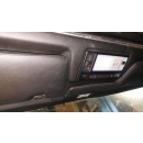 3x Sonnenblenden beleuchtet Leder schwarz Mercedes W126 1268103510 1268103610