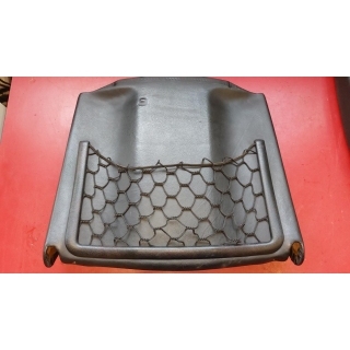 Verkleidung Sitz links Netz L R hinten Leder schwarz Mercedes W126 1269100539
