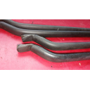 4 Haltegriffe Dachhimmel Mercedes Leder schwarz W126 1268101151 1268101251