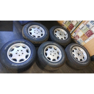 5x Alufelge 7  x 15 ET37 8-Loch Mercedes 2104010002 Offroad 215/70 Geolandar