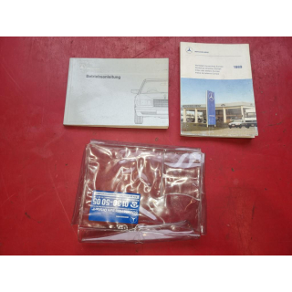 Betriebsanleitung Werkstattverzeichnis 1989 Mercedes W126 420 500 560 SE SEL SEC