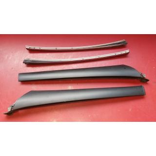 2x Zierblende A-Säule mattschwarz Mercedes SL R129 1296980589 1296980689