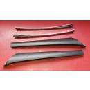 2x Zierblende A-Säule mattschwarz Mercedes SL R129...